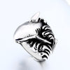 Stainless Steel Shark Ring for Men