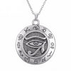 Eye Of Horus Egyptian Round Pendant Necklace Men’s Jewelry