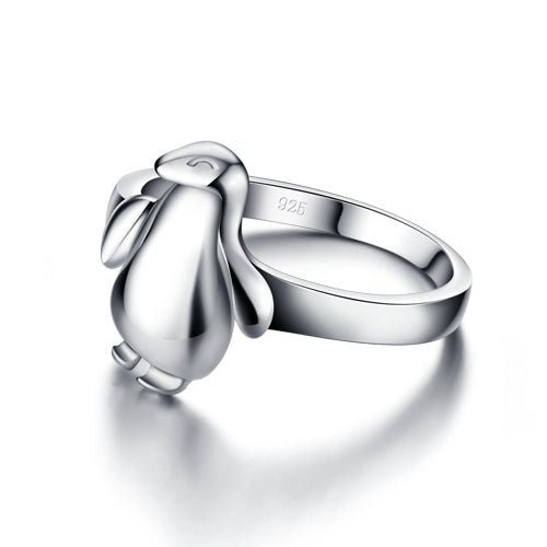 925 Sterling Silver Penguin Ring Women’s Jewelry - Innovato Store