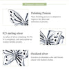 925 Sterling Silver Dreamy Butterfly Stud Earrings for Women