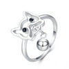 925 Sterling Silver Puppy Dog Ring Women’s Jewelry