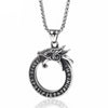 Punk Nordic Dragon Style Stainless Steel Necklace