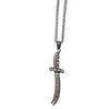 Stainless Steel Islamic Sword Pendant Necklace