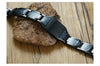 Stainless Steel and Carbon Fiber Bracelet