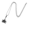 316L Stainless Steel Viking Thor’s Hammer Pendant Necklace