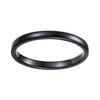 2mm Thin Black Polished Tungsten Beveled Ring - Innovato Store