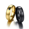 His Queen and Her King Matching Stainless Steel Ring Wedding Rings for Couples - Innovato Store