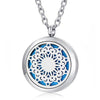 Round Aromatherapy Essential Oil Diffusing Necklace Locket