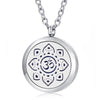Aum Om Symbol Essential Oil Diffuser Perfumed Locket Necklace
