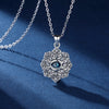 925 Sterling Silver Evil Eye Pendant Necklace