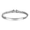 Cuban Chain Link 925 Sterling Silver Fashion Bracelet