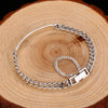 Cuban Chain Link 925 Sterling Silver Fashion Bracelet