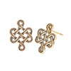 Silver Infinity Knot Stud Earring Women’s Jewelry