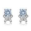 Butterfly 925 Sterling Silver Korean Stud Earrings