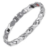 Shiny Stainless Steel Magnetic Bracelet for Women