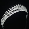 Marquise Shaped Crystal Tiara Crown for Wedding or Prom