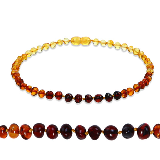 Classic Baltic Amber Gemstone Necklace
