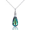 Swarovski Crystal Water Drop Shaped Pendant Necklace