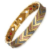 4 in 1 Gold Plated Germanium Magnetic Bracelet