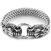 Classic Lion Head Stainless Steel Bracelet Men’s Jewelry