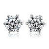 1.2ct Natural White Topaz Stud Earrings 925 Sterling Silver - Innovato Store