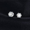 1.2ct Natural White Topaz Stud Earrings 925 Sterling Silver - Innovato Store