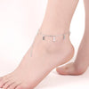 Silver Cat Anklet Bracelet For Women