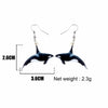 Oceanic Killer Whale Stud Earrings Women’s Jewelry