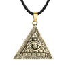 Silver Plated Egyptian Inspired Pendant Necklaces