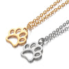 Paw Charm Pendant Long Chain Necklace Women’s Jewelry