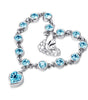 Austrian Crystal Heart Fashion Bracelet