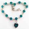 Austrian Crystal Heart Fashion Bracelet