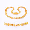 Amber Teething Bracelet and Necklace Gentle Calming Effect