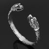 Scandinavian Norse Dragon Cuff Bracelet
