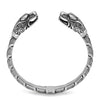 Scandinavian Norse Dragon Cuff Bracelet