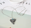 Blue Stone Elephant Pendant Necklace Women’s Jewelry - Innovato Store