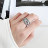 Adjustable Antique Elephant Ring 925 Sterling Silver for Men - Innovato Store