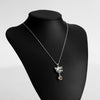Luxury Australian Crystal and Rhinestone Pendant Fox Necklace 925 Sterling Silver