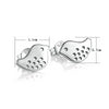 Cute Bird 925 Sterling Silver Stud Earrings for Women