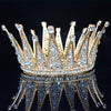 King & Queen Zirconia Rhinestone Silver/Gold Prom, Wedding Crown