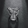 Gothic Goat Skull Skeleton Ring Men’s Jewelry