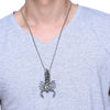 Handmade Scorpion Statement Stainless Steel Pendant Necklace