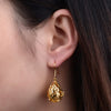 Gold Water Drop Essential Oil Diffuser Dangling Earring